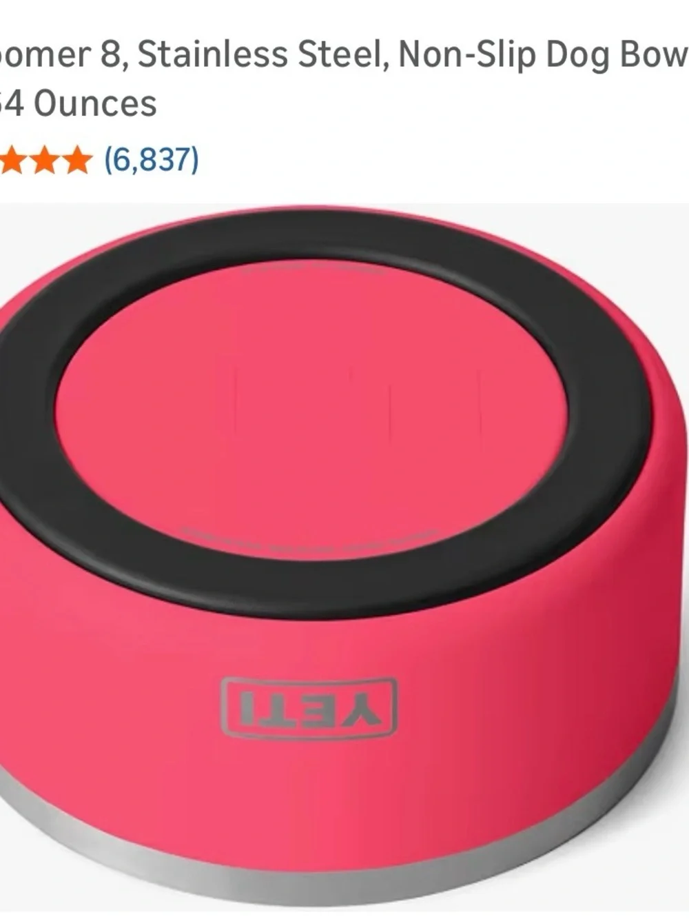 Yeti durable stainless